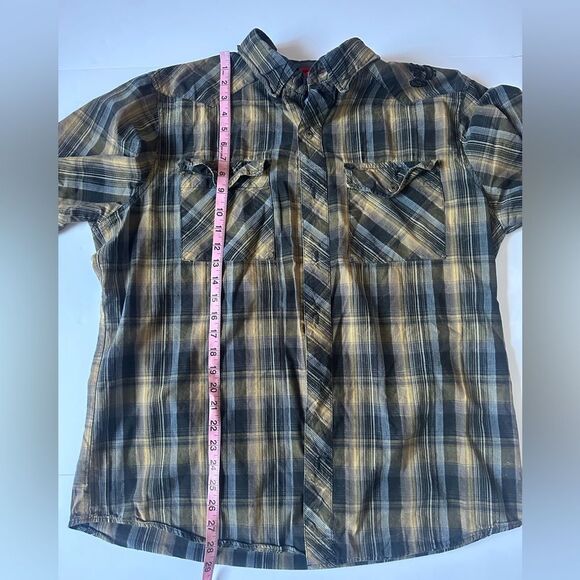 Harley-Davidson Men’s Plaid Button-Up Shirt — Size XL - Picture 10 of 10